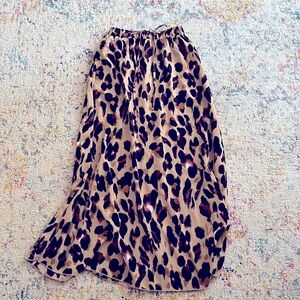Leopard maxi skirt 🐆